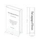 BloomsBound™ - Acrylic Book Vase