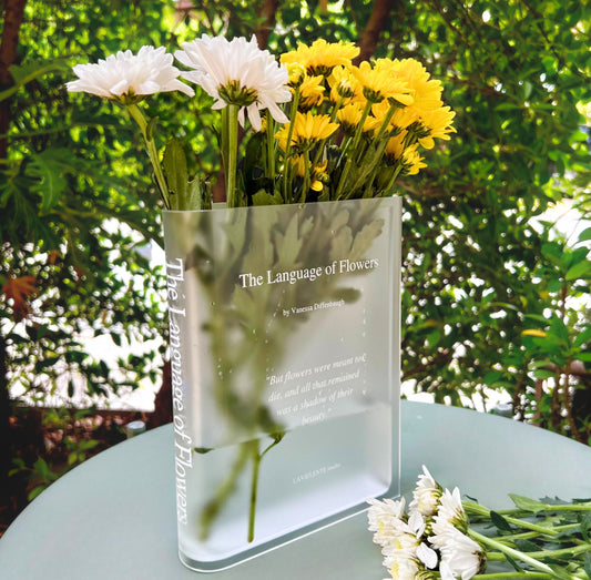 BloomsBound™ - Acrylic Book Vase